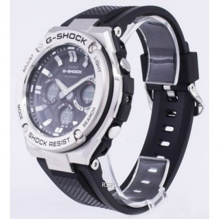 Men's G-Shock GSTS110-1A Black Stainless-Steel Quartz Watch