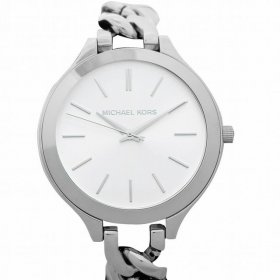 Michael Kors Women's Slim Runway White Dial Watch MK3279