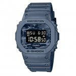 Casio DW5600CA-2 Men's G-Shock Blue Resin Strap Digital Watch