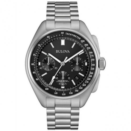 Bulova Men\'s Moon Chronograph - Special Edition - Stainless Steel - Date