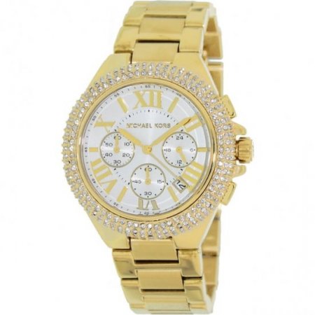 Michael Kors Women's Watch Camille Gold Glitz MK5756