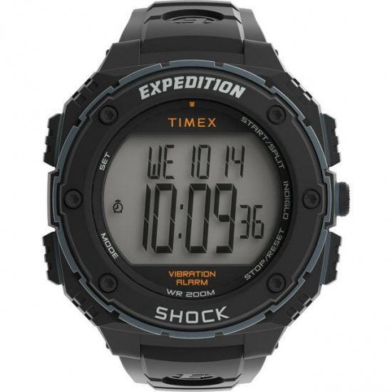 Timex Men\'s Expedition Shock XL Vibrating Alarm 50mm Watch