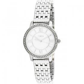 Timex Women's TW2P805009J City Collection Silver-Tone Watch