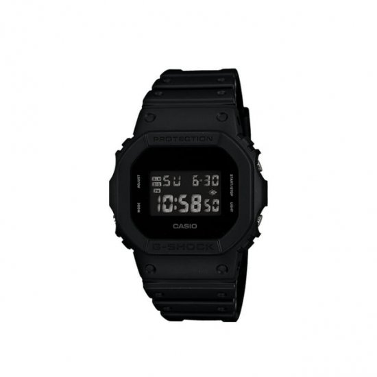 Casio G-Shock Black Water Resistant Digital Men\'s Outdoor Watch - DW5600BB-1