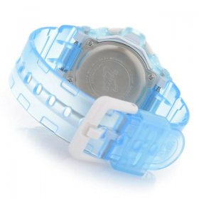 Casio G-Shock Baby-G BG169 Analog Resin Clear Turquoise Women's Watch BG169R-2C