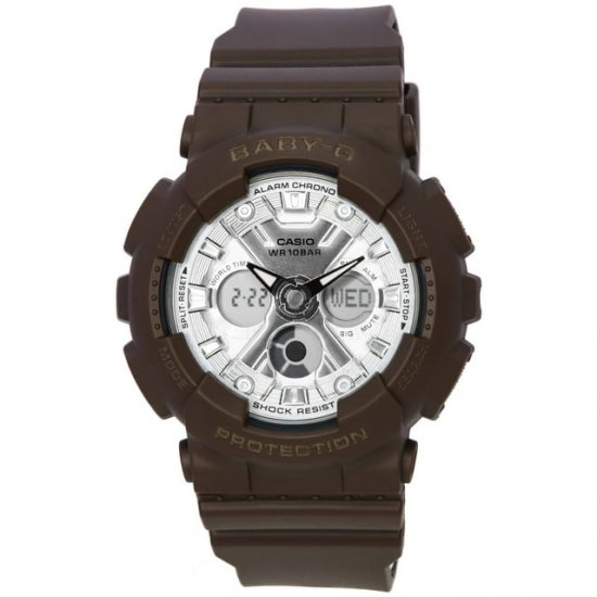 Casio Baby-G Sweets Collection Chocolate Analog Digital Quartz BA-130SW-5A BA130SW-5 100M Women\'s Watch