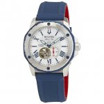 Bulova Marine Star Silicone Automatic Mens Watch