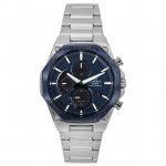 Casio Edifice Analog Slim Line With Sapphire Crystal Chronograph Blue Dial Solar EFS-S570DB-2A 100M Men's Watch