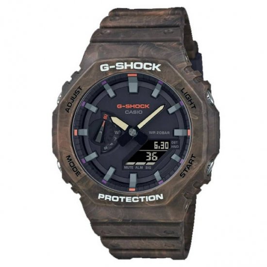 Casio G-Shock Analog Digital Resin Quartz GA-2100FR-5A GA2100FR-5 200M Men\'s Watch