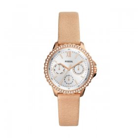 Fossil Women's Izzy Multifunction, Rose Gold-Tone Stainless Steel Watch, ES4888