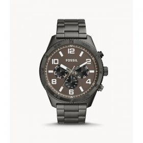 Fossil BQ2533 Brox Multifunction Smoke Stainless Steel Watch