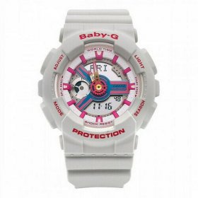 Casio Baby-G Neo Retro Colors BA-110NR-8A Grey Resin Band Watch