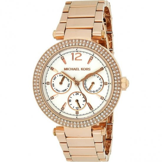 Michael Kors MK5781 Women\'s Parker Multifunction Rose Gold-Tone Stainless Steel