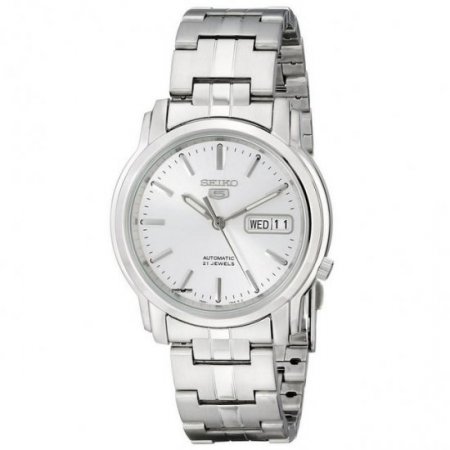 Seiko Men's Classic Silver Dial Watch - SNKK65