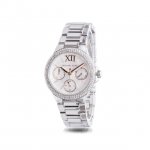 Michael Kors Camille Chronograph Quartz Crystal White Dial Ladies Watch MK7198