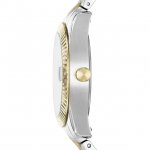 Fossil Scarlette Mini Quartz Crystal Gold Dial Ladies Watch ES4949