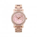 New with defects Michael Kors Norie Rose Steel Ladies Quartz Watch MK3892