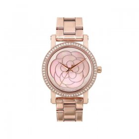 New with defects Michael Kors Norie Rose Steel Ladies Quartz Watch MK3892