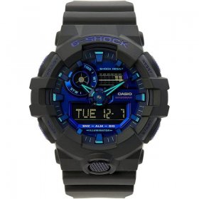 Casio GA700VB-1A Men's G-Shock Black Resin Strap Ana Digi Watch