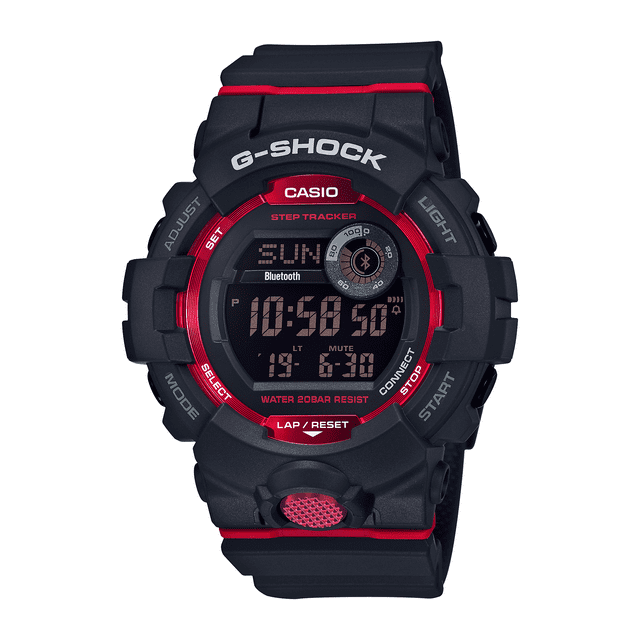 Casio G-Shock Men's Power Trainer Step Counter Shock Resistant 200 Meter Water Resistant Watch, (Model GBD-800-1CR)